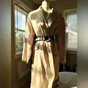 SALE | Elegant Zara Lightweight Cover Coat | Neutral Beige Cream | XS | NWOT